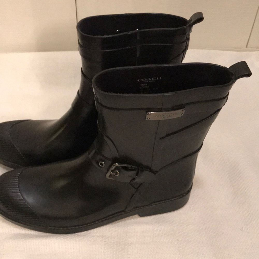 Coach rain boots - Picture 3 of 5